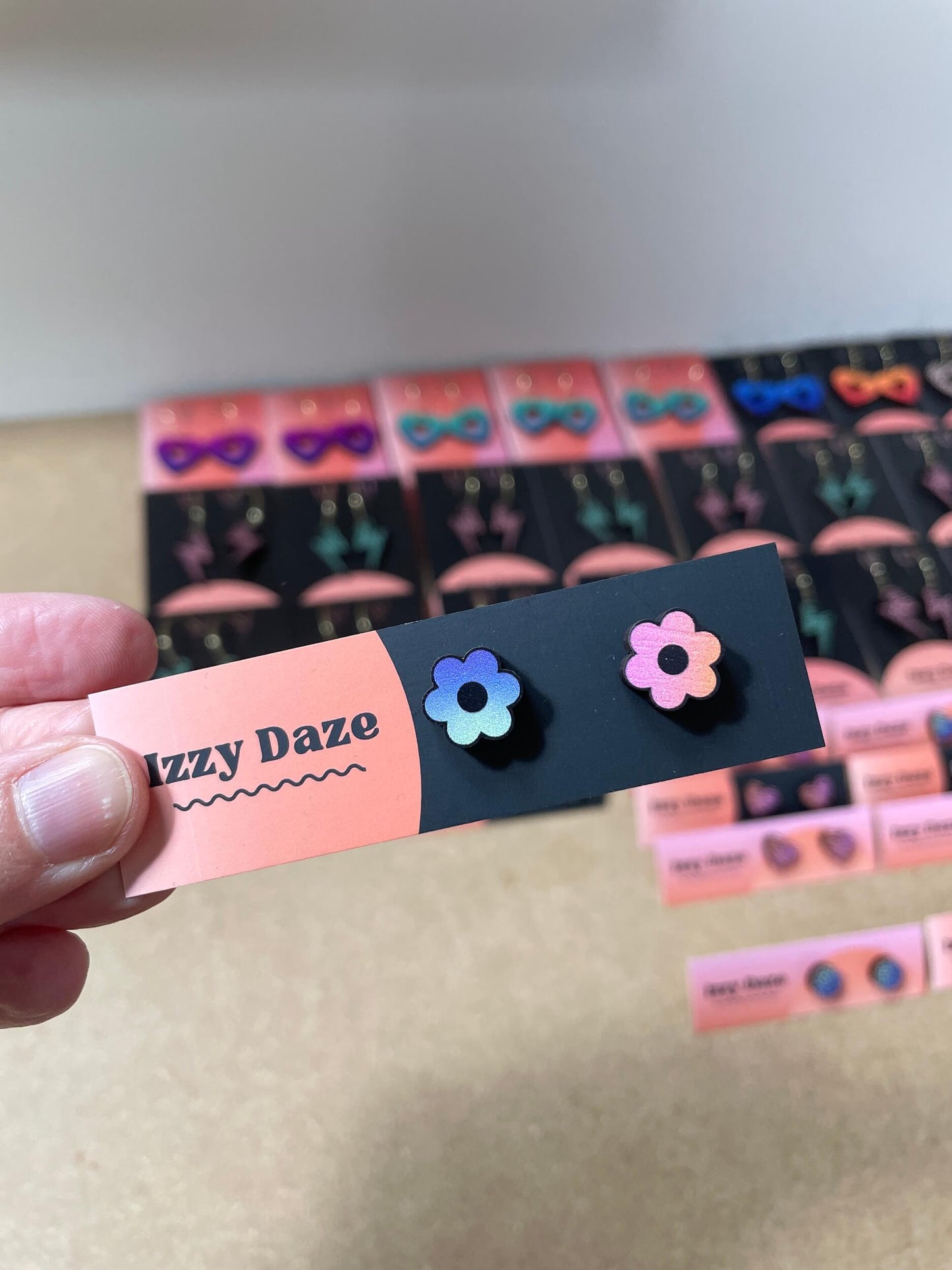 SALE - Flower Studs