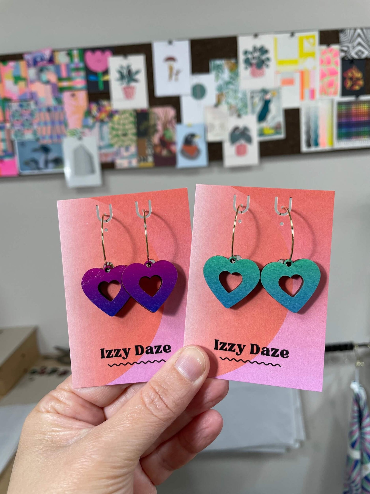 SALE: Heart Hoops - Gradients