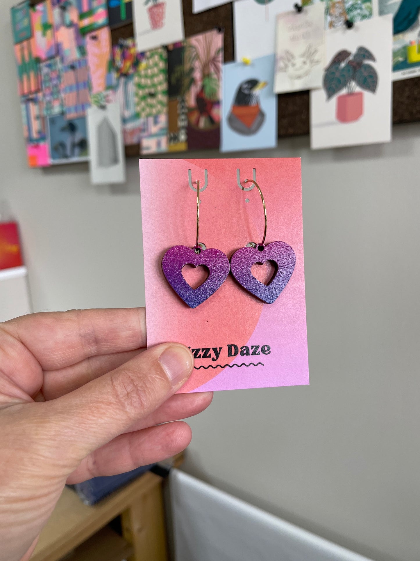 SALE: Heart Hoops - Gradients