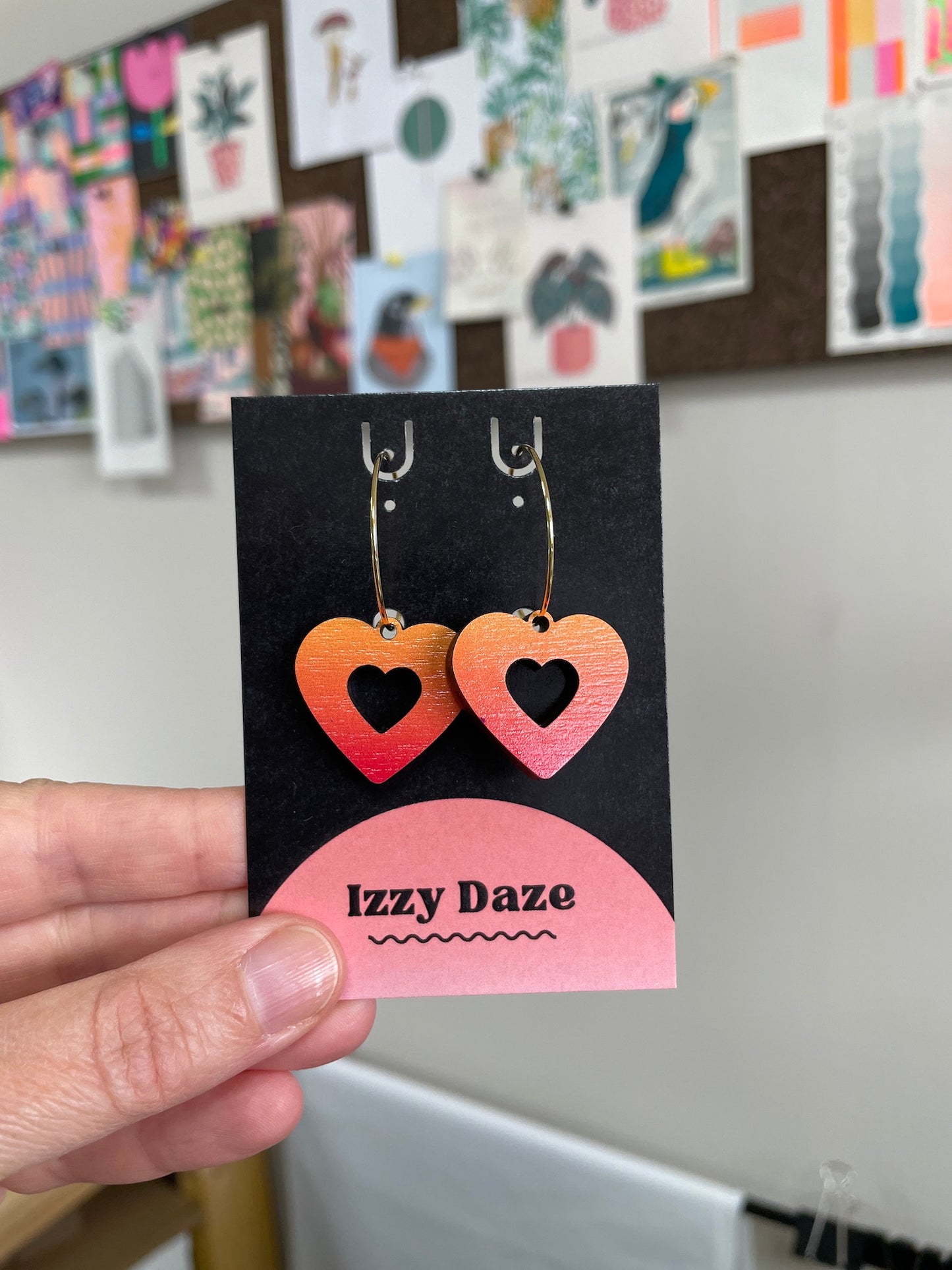 SALE: Heart Hoops - Gradients
