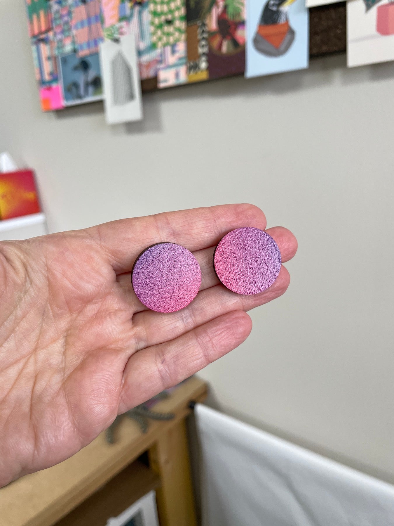 SALE - Large Circle Studs