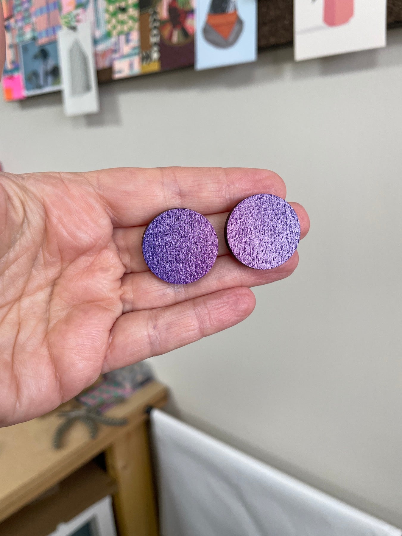 SALE - Large Circle Studs