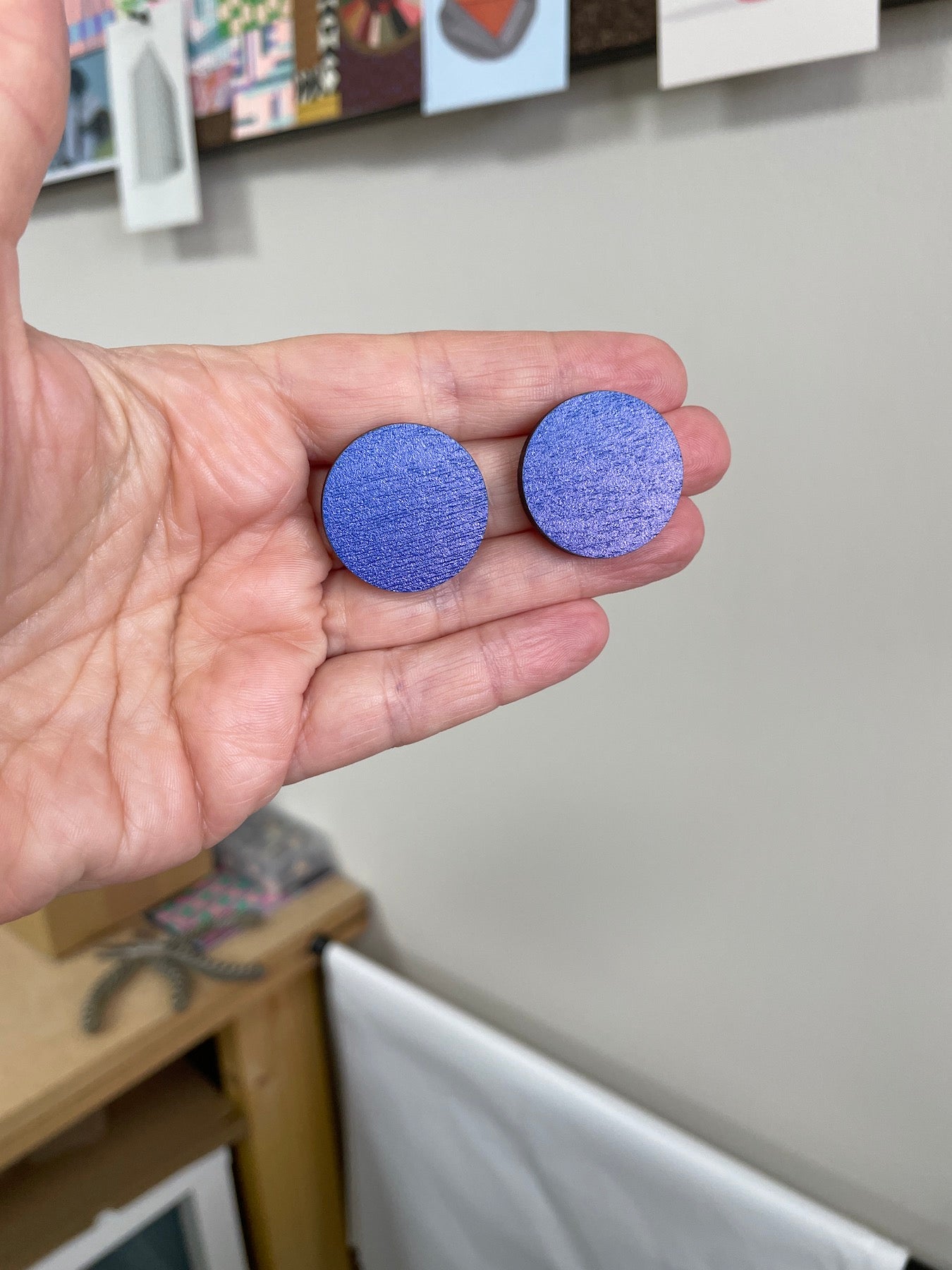 SALE - Large Circle Studs