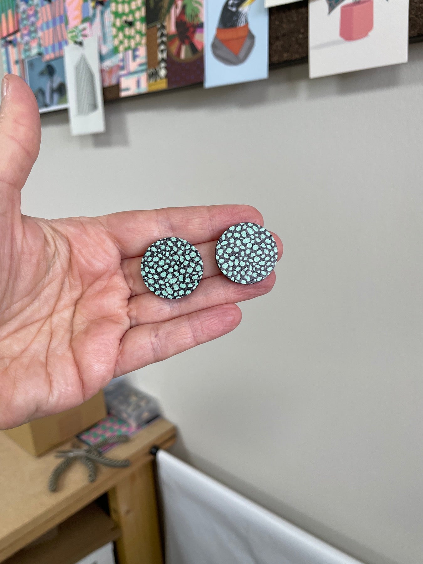 SALE - Large Circle Studs