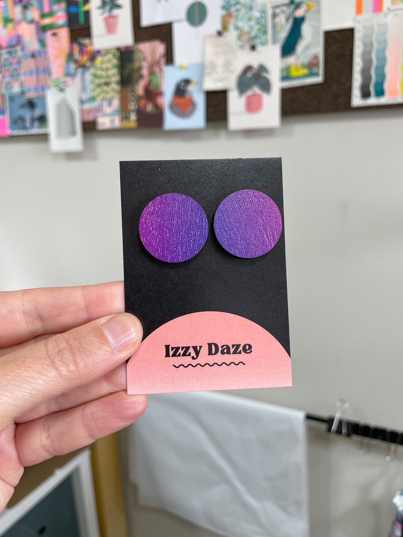 SALE - Large Circle Studs