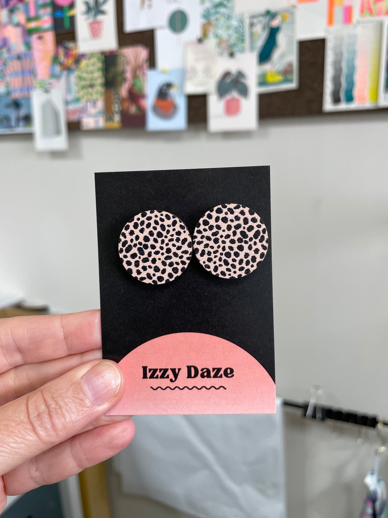 SALE - Large Circle Studs