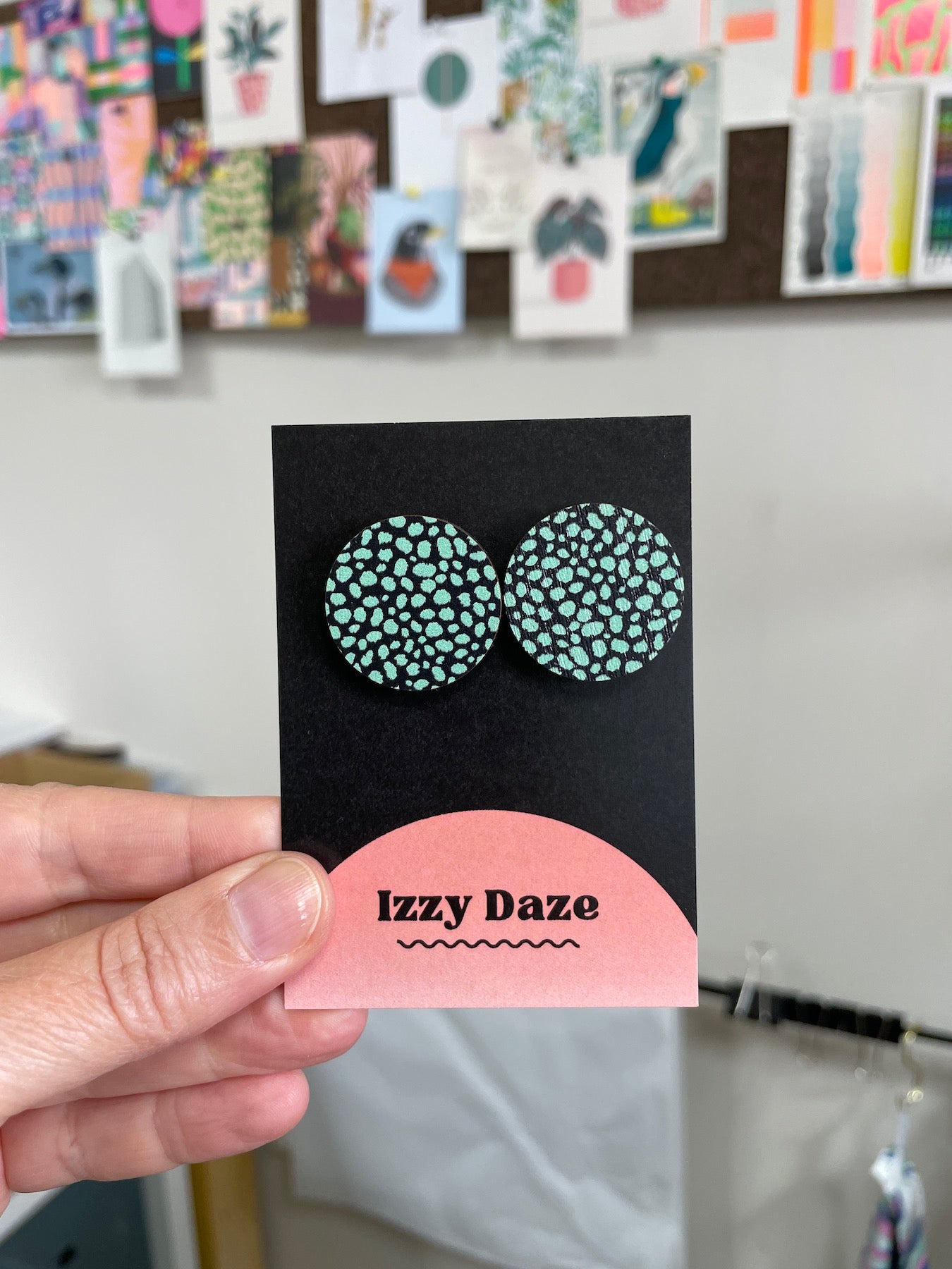 SALE - Large Circle Studs