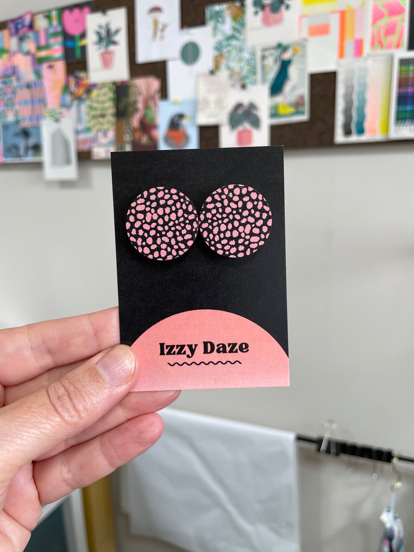 SALE - Large Circle Studs