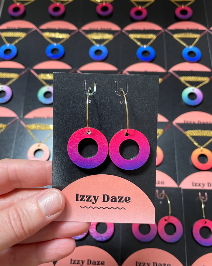 Donut Hoops: Ruby Sunrise