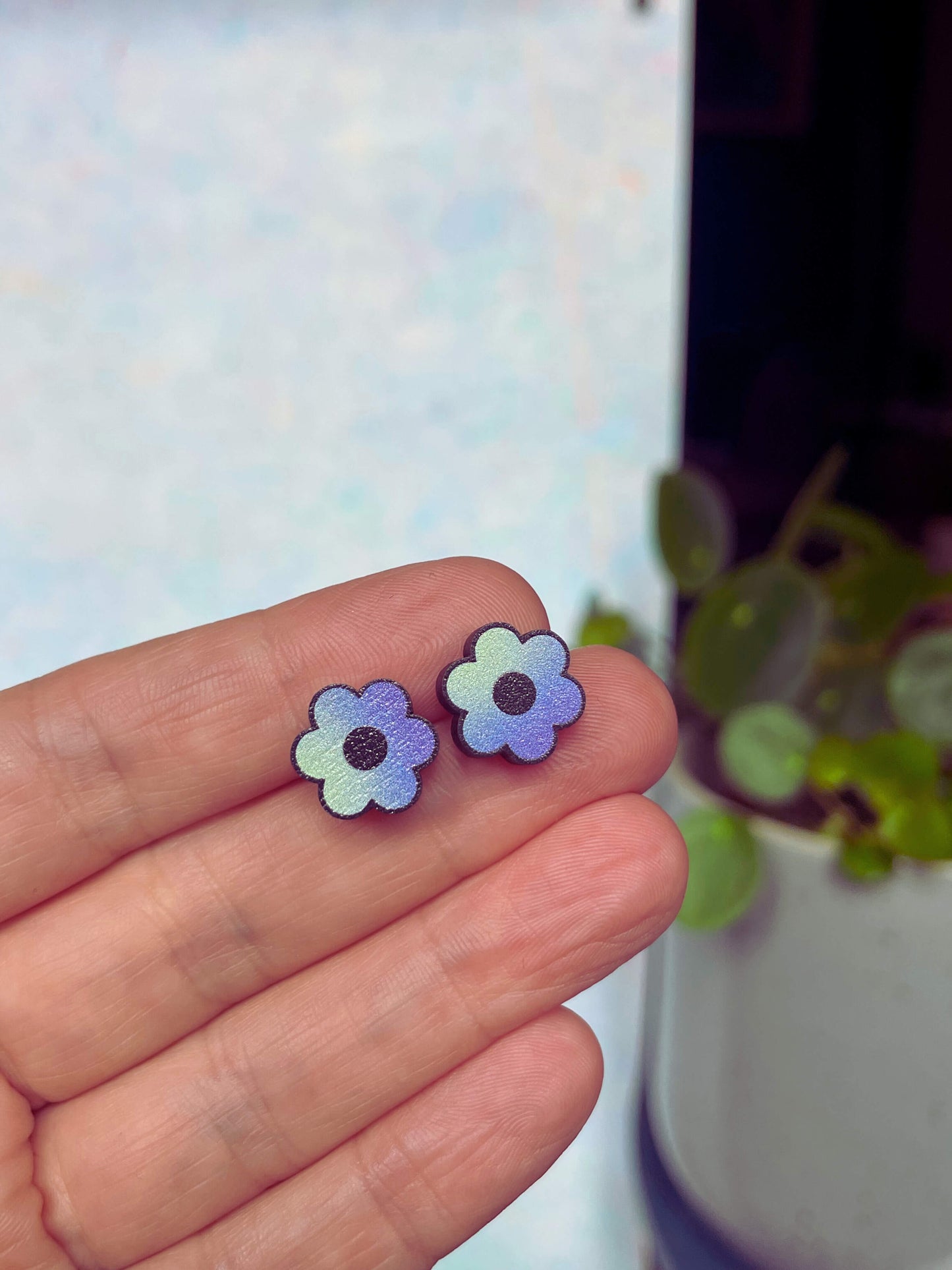 SALE - Flower Studs