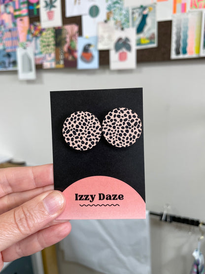 SALE - Large Circle Studs