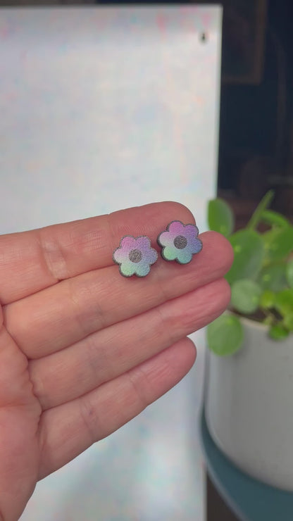 Flower Studs - Galaxy